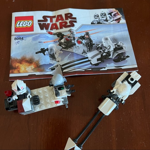 LEGO Star Wars, #8084 Snow Trooper Battle Pack Retired, manual, figures,No box - Picture 9 of 13